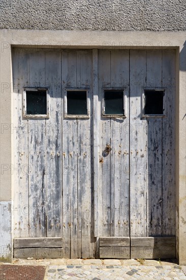 Vieille porte de garage