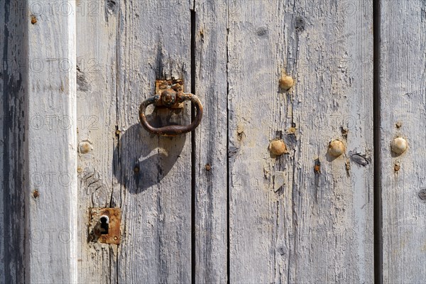 Vieille porte de garage