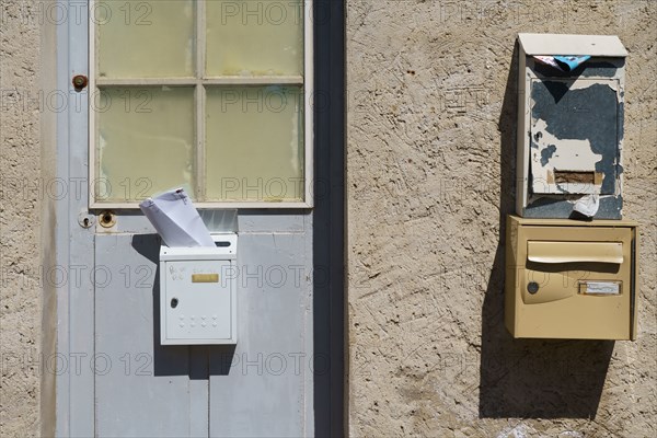 Door and letterboxes