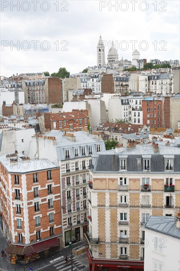 Paris, vue sur le Sacré Cœur