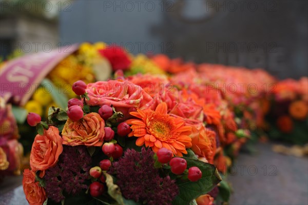 Paris, Montparnasse Cemetery at All Saints' Day