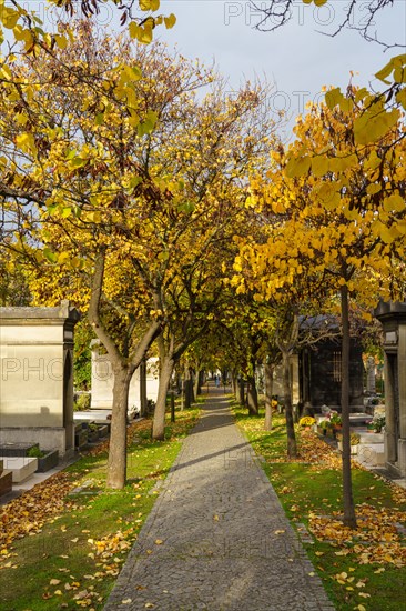 Paris, Montparnasse Cemetery at All Saints' Day
