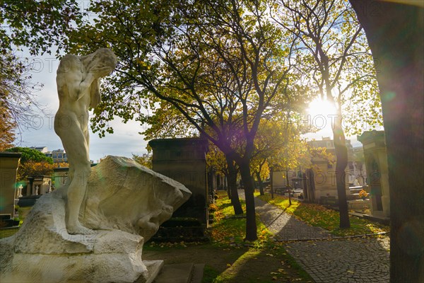 Paris, Montparnasse Cemetery at All Saints' Day