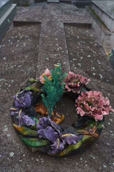 Paris, Montparnasse Cemetery at All Saints' Day