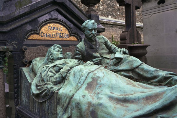 Paris, cimetière du Montparnasse à la Toussaint