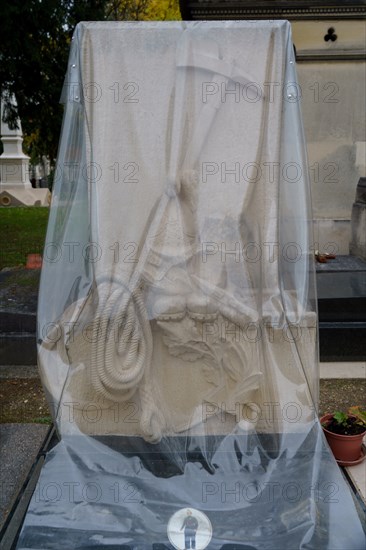 Paris, Montparnasse Cemetery at All Saints' Day