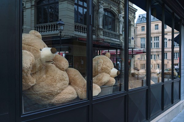 Paris, restaurant fermé pour cause de pandémie Covid-19