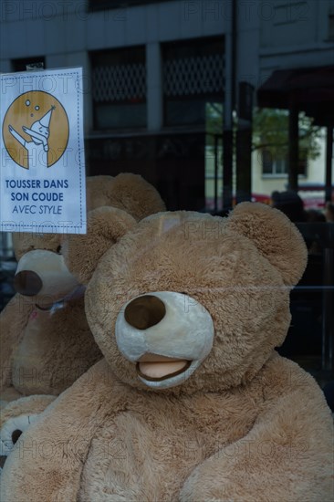 Paris, restaurant fermé pour cause de pandémie Covid-19