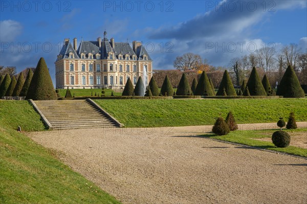 Château de Sceaux (Hauts-de-Seine), façade arrière