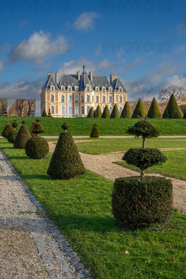 Château de Sceaux (Hauts-de-Seine), façade arrière