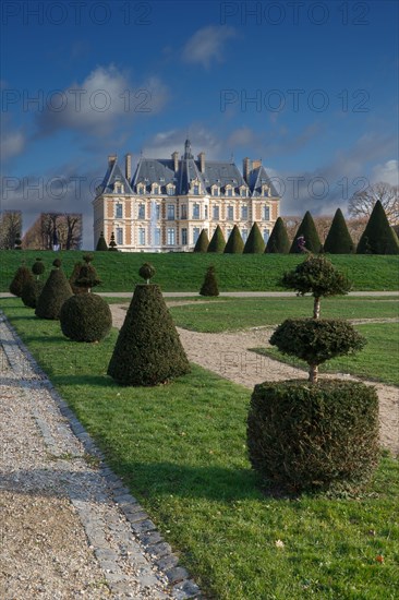 Château de Sceaux (Hauts-de-Seine), façade arrière