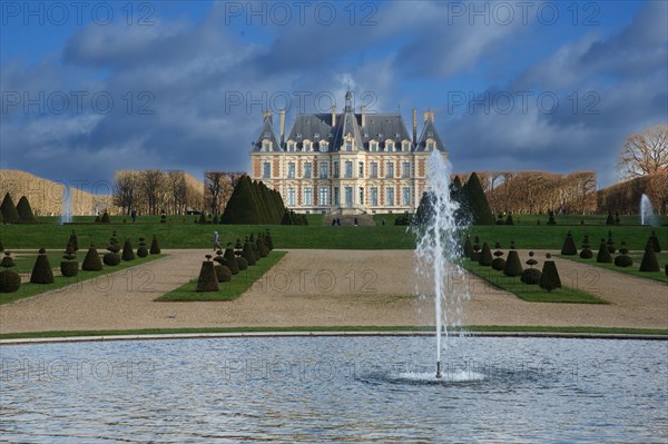 Château de Sceaux (Hauts-de-Seine), façade arrière