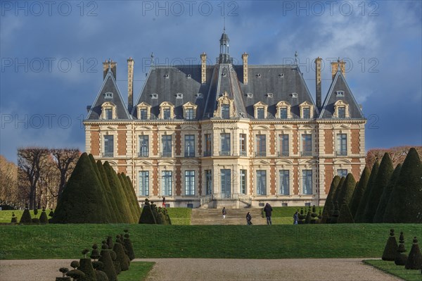 Château de Sceaux (Hauts-de-Seine), façade arrière