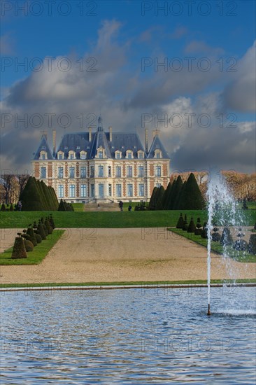 Château de Sceaux (Hauts-de-Seine), façade arrière