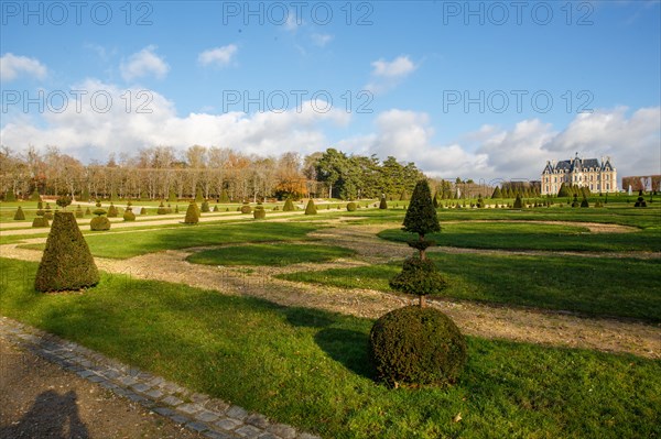 Château de Sceaux (Hauts-de-Seine), façade arrière