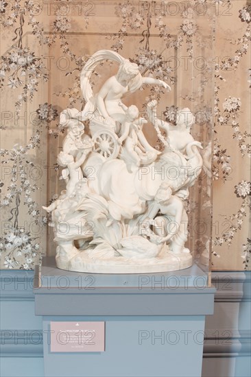 Château de Sceaux (Hauts-de-Seine), groupe "Le triomphe de la beauté" d'après un modèle créé par Boizot