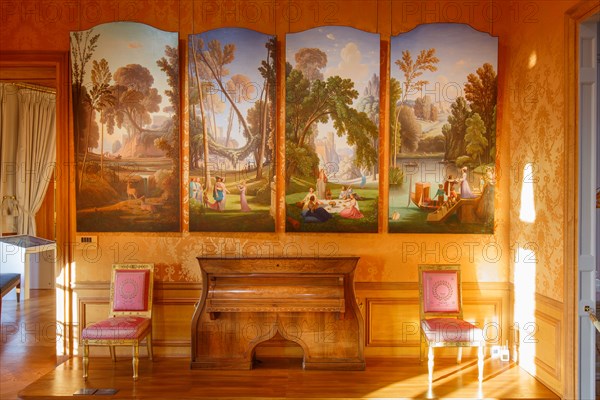 Château de Sceaux (Hauts-de-Seine), salle des deux châteaux