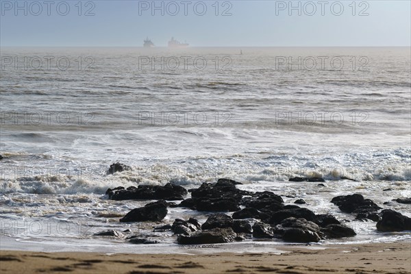 Beach of la Courance in Saint-Marc-sur-Mer, Loire-Atlantique