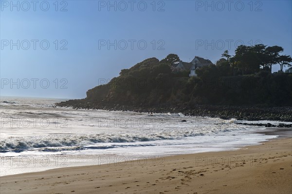 Plage de la Courance à Saint-Marc-sur-Mer, Loire-Atlantique