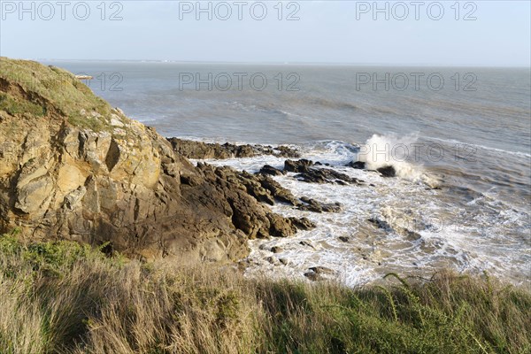 Beach of la Courance in Saint-Marc-sur-Mer, Loire-Atlantique