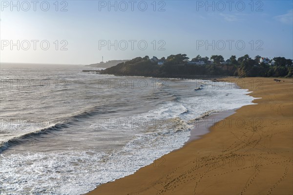 Beach of la Courance in Saint-Marc-sur-Mer, Loire-Atlantique