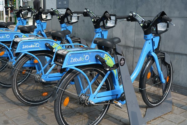 Zebullo free service bicycles in Reims
