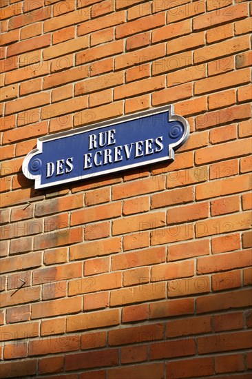 Rue des Ecrevées à Reims