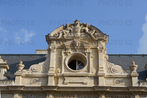 Back of the City Hall in Reims