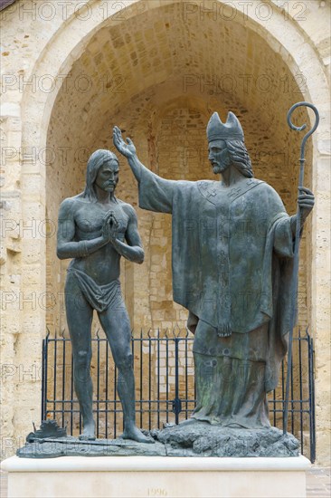 Reims, le Baptême de Clovis