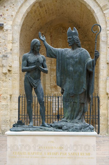 Reims, le Baptême de Clovis