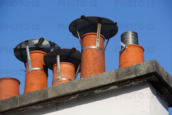 Paris, roofs and chimneys