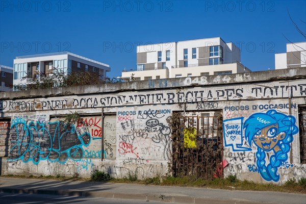 Athis-Mons, chantier de construction