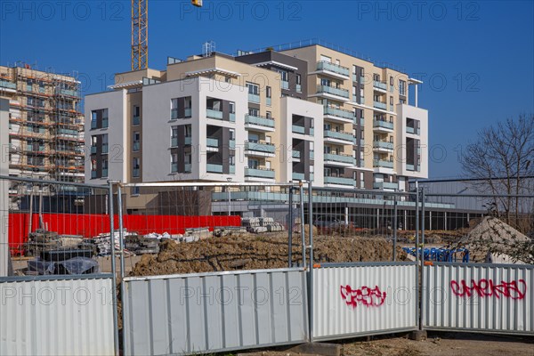 Athis-Mons, chantier de construction