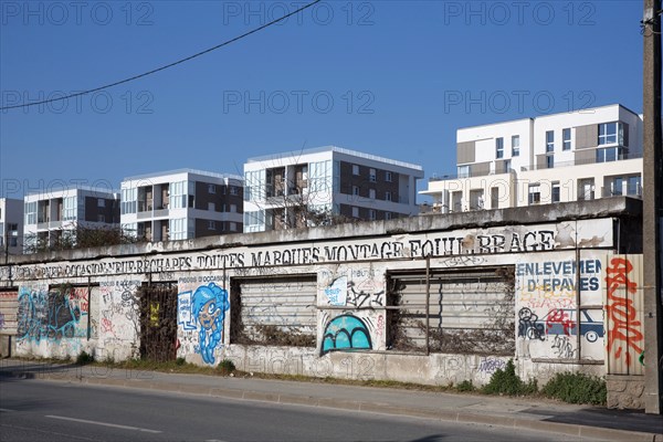 Athis-Mons, construction site