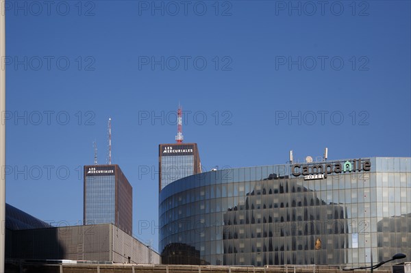 Bagnolet, the Mercuriales twin towers