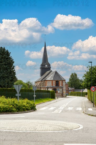 L'église paroissiale de Cropus