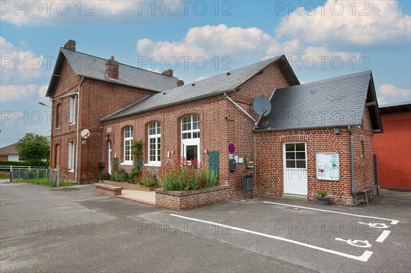 Former school in Gonnetot, now the town hall