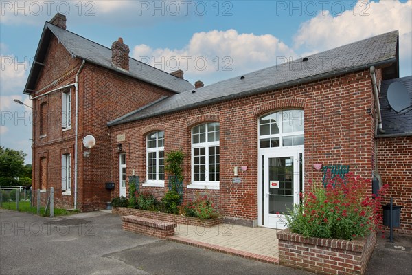 Former school in Gonnetot, now the town hall