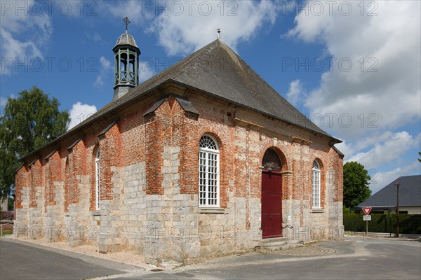 Temple protestant à Luneray