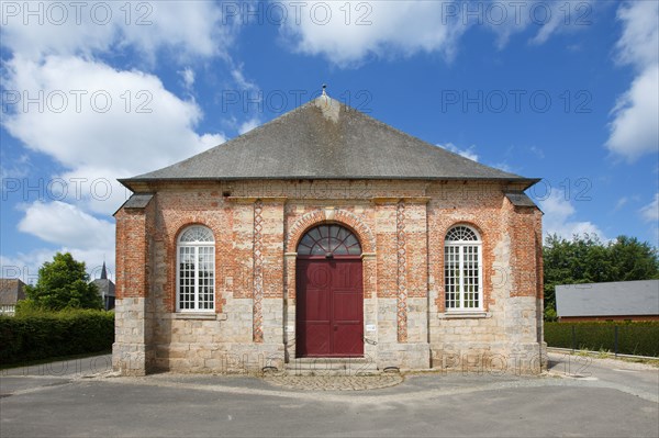 Temple protestant à Luneray