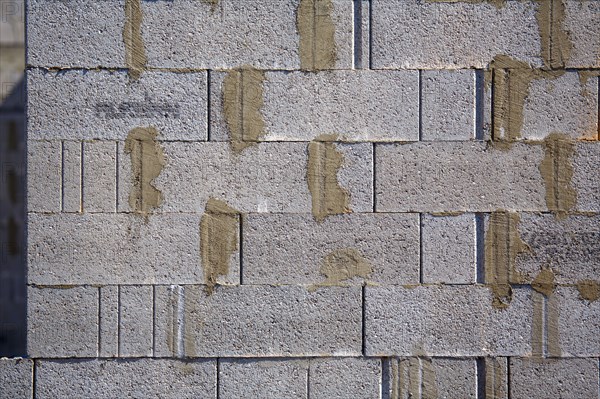 House under construction in Quiberville-sur-mer