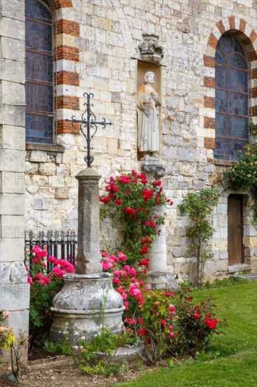 The church of Saint-Victor l'Abbaye