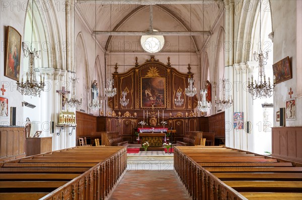 L'église de Saint-Victor l'Abbaye