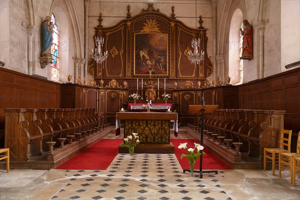 L'église de Saint-Victor l'Abbaye