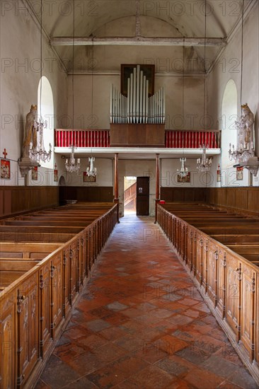 The church of Saint-Victor l'Abbaye