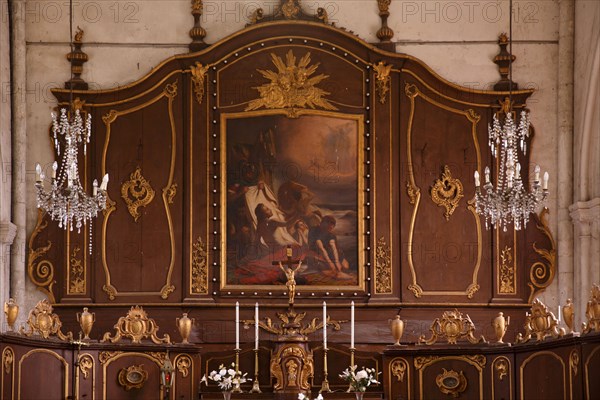 L'église de Saint-Victor l'Abbaye