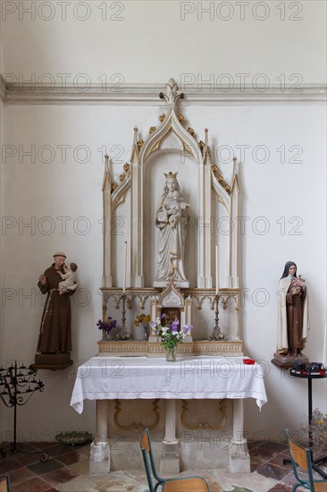 The church of Saint-Victor l'Abbaye