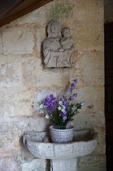 The church of Saint-Victor l'Abbaye