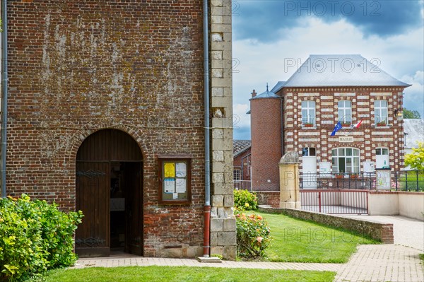 The church of Saint-Victor l'Abbaye