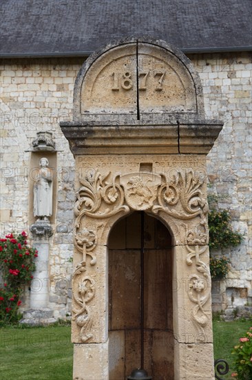 The church of Saint-Victor l'Abbaye